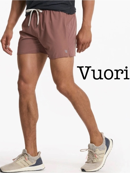 Vuori Other - Vuori Men's Course Run Short Terracotta 5” inseam Size Large